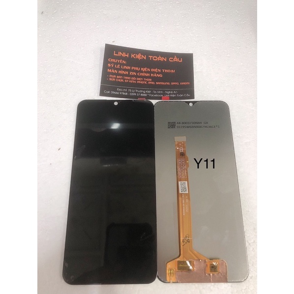 Màn hình VIVO y11 / y12 / y15 / y17 / y3 / u10 / u3x Zin New Full bộ màu đen Bảo hành 3 tháng Tặng kèm keo+tuavít+cườngl
