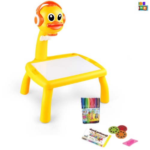 Bàn vẽ có đèn chiếu sáng thông minh cho bé bộ bàn vẽ chiếu bóng 24 hình chiếu cho bé có đèn tặng kèm bút vẽ và  vở vẽ