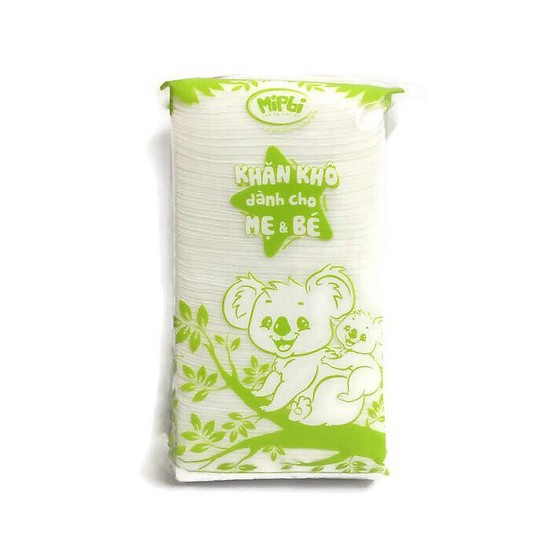 combo 3 túi khăn vải đa năng cao cấp Mipbi 300g