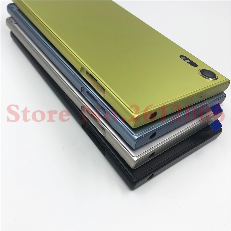 New Original Metal Battery Housing Door For Sony XZS G8231 G8232 Back Cover Case Battery Door Back Cover Housing Frame With Logo