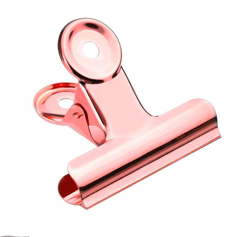 Set 6 Kẹp Giữ Thẻ Đánh Dấu Trang Sách Hình Tròn Bằng Thép Không Gỉ Nhiều Màu Sắc Chất Lượng Cao