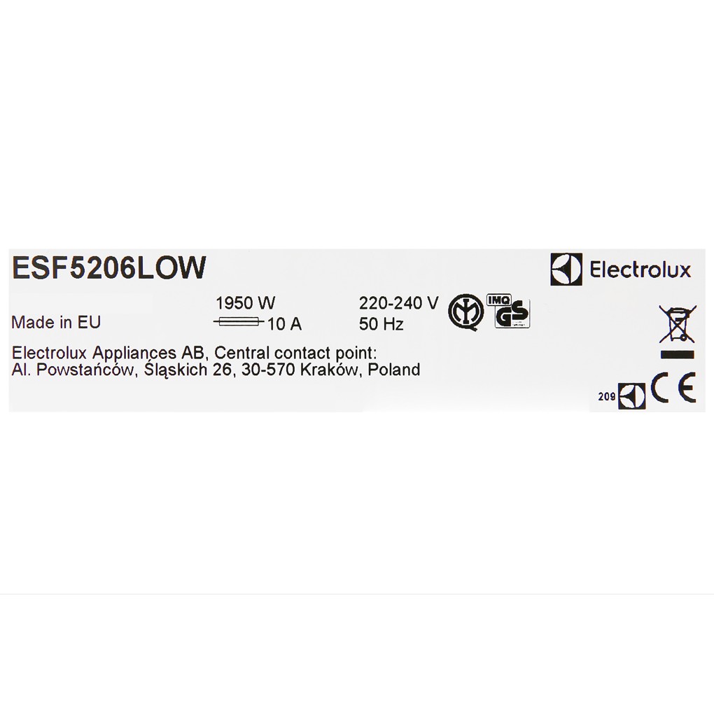 Máy rửa bát Electrolux ESF5206LOW