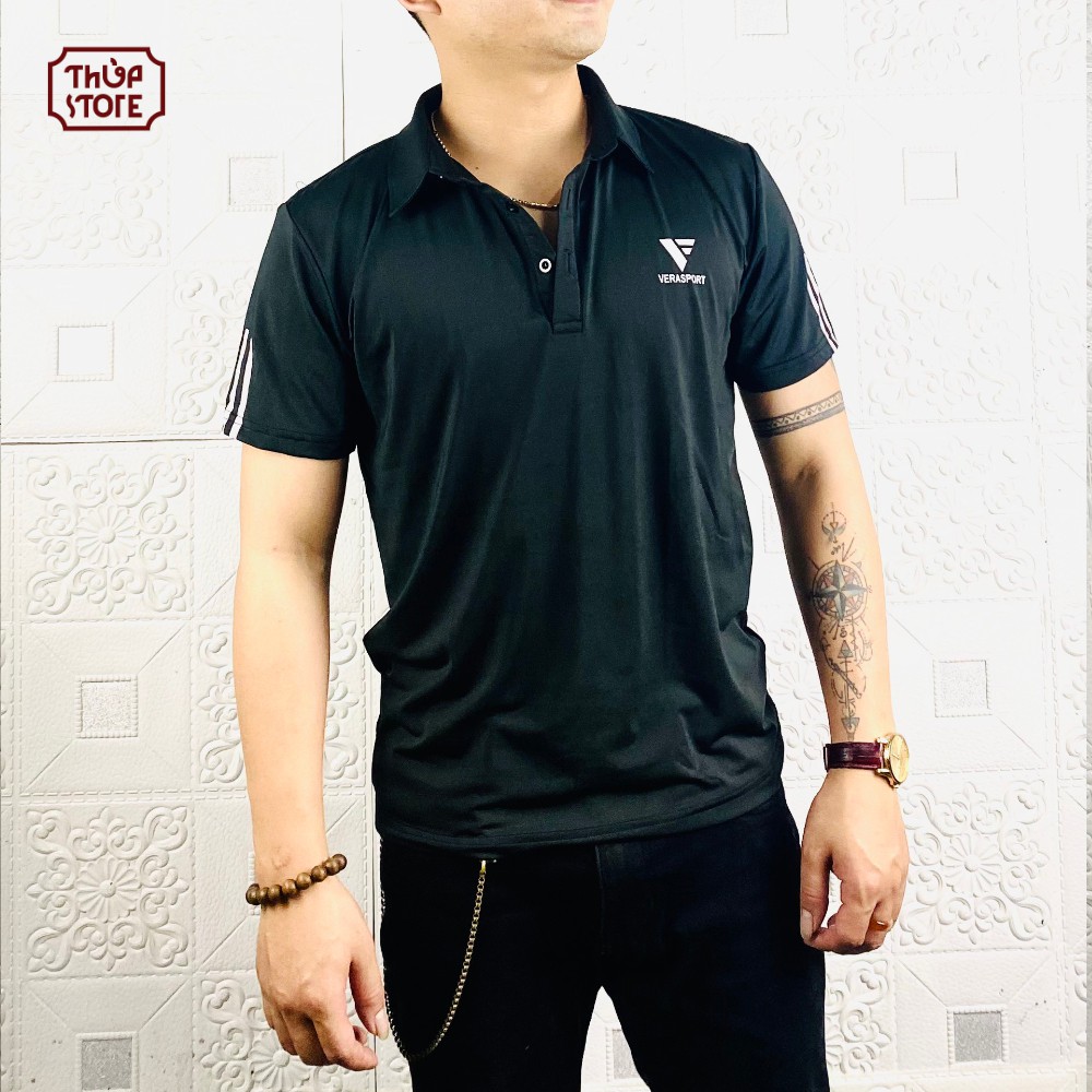 Áo thun thể thao nam, ôm body, tập gym chất thun cotton lạnh co dãn 4 chiều | BigBuy360 - bigbuy360.vn