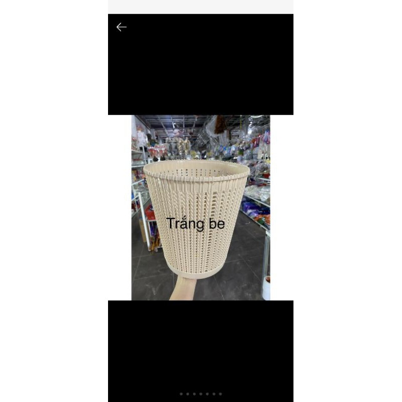 Sọt giả mây đựng quần áo, đựng rác hàng đẹp giá rẻ