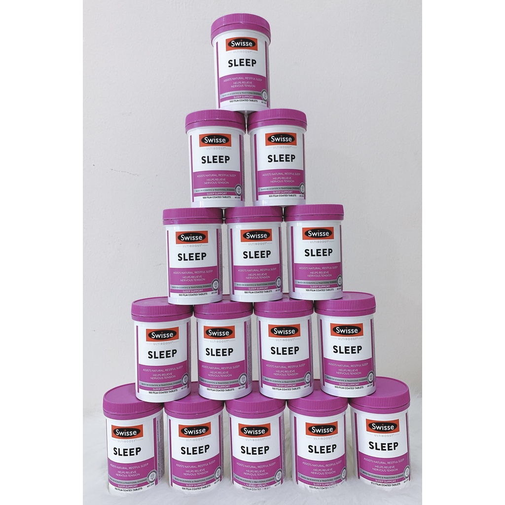 Viên uống hỗ trợ ngủ ngon Swisse Sleep