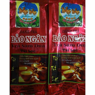 COMBO 10 GÓI TRÀ SÂM DỨA BẢO NGÂN TÚI LỌC GÓI 350G (date mới)