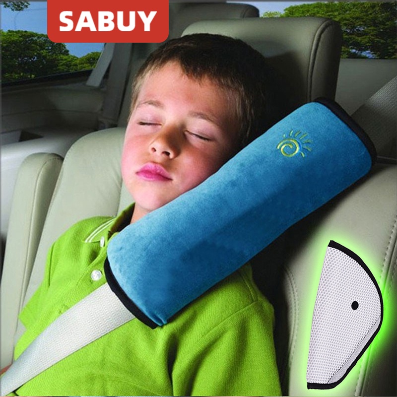 Gối Tựa Đầu Gắn Dây Đai An Toàn Xe Hơi Cho Trẻ Em Sự Bảo Vệ