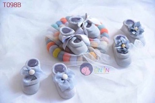 Set 3 đôi tất nơ bé gái