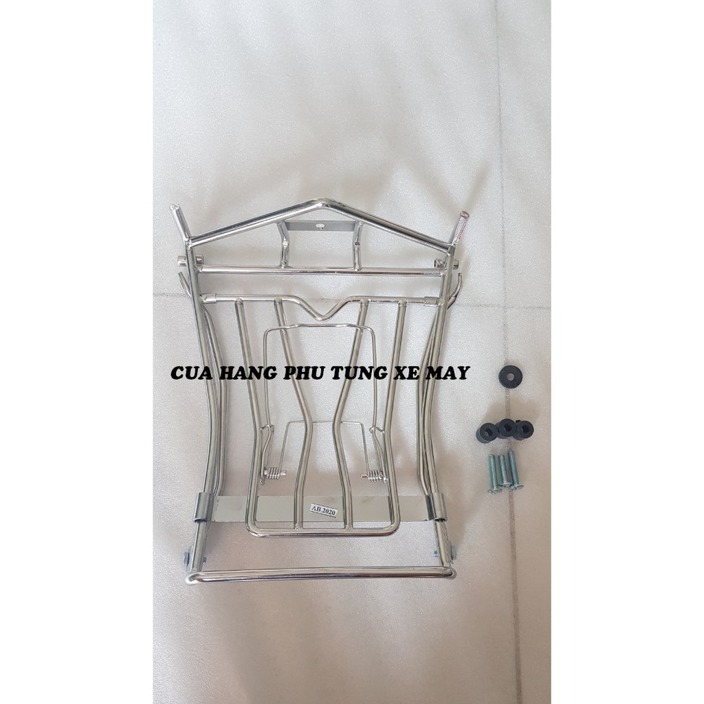 Baga giữa inox 10 li cho xe Honda AirBlade 2020