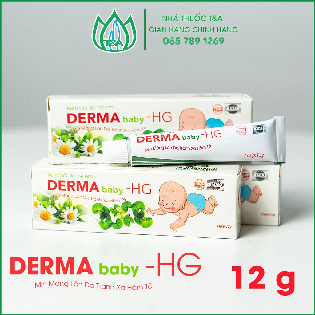 Kem chống hăm cho bé Derma Baby HG