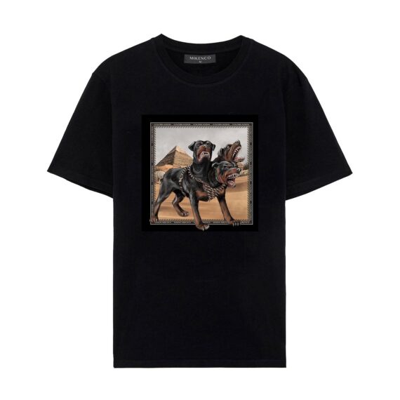 Áo Thun Mikenco Chó 3 Đầu CEBERUS TSHIRT, Áo Phông Unisex Nam Nữ