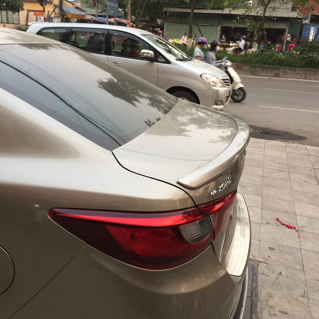 Đuôi Gió Thể Thao cho Xe Mazda 2 Sedan 2015 đến 2020 tặng kèm keo dính 3.M