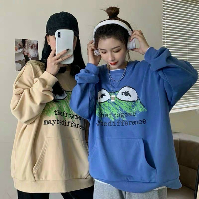 ÁO HOODIE NAM NỮ IN HÌNH NGỘ NGHĨNH GIẢN ĐƠN PHONG CÁCH TRẺ CỰC TREND SIÊU CUỐN HÚT CỦA NĂM