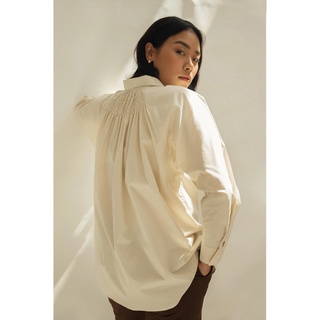 Áo Sơ Mi Nữ Tay Dài Trơn Form Regular - Routine 10F20SHLW005