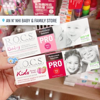 Kem đánh răng Rocs Baby