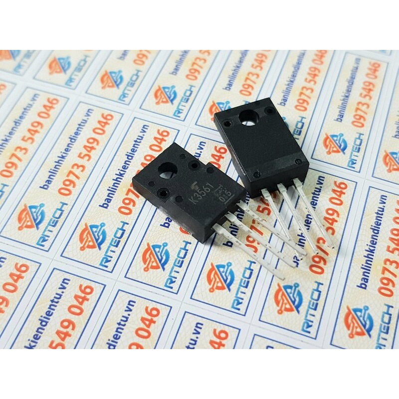 [Combo 5 chiếc] K3561 2SK3561 Mosfet kênh N 8A 500V TO-220