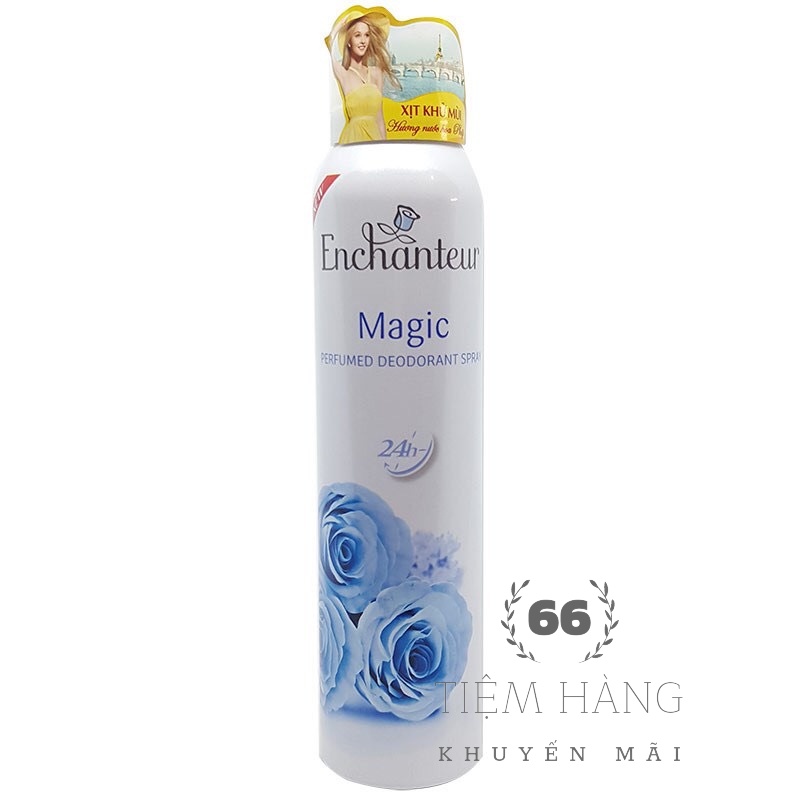 Xịt khử mùi cho nữ Enchanteur 150ml.