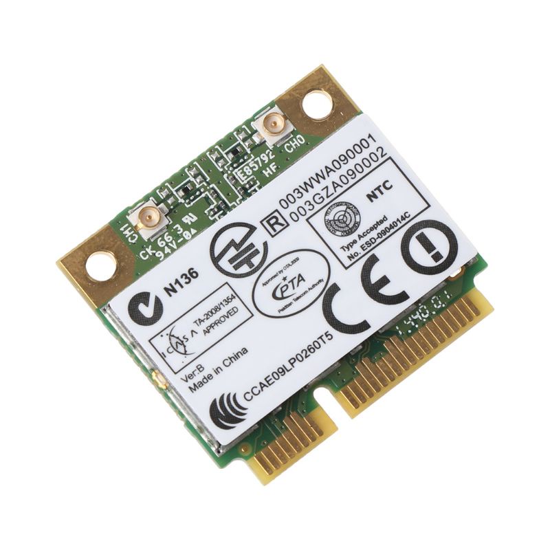 Card WIFI Mini PCI-e AR9287 AR5B97 Cho Win XP 7 32 64