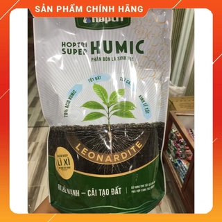 Phân Bón Lá SUPER ACID HUMIC Hợp Trí (1kg), Phân humic acid dạng bột