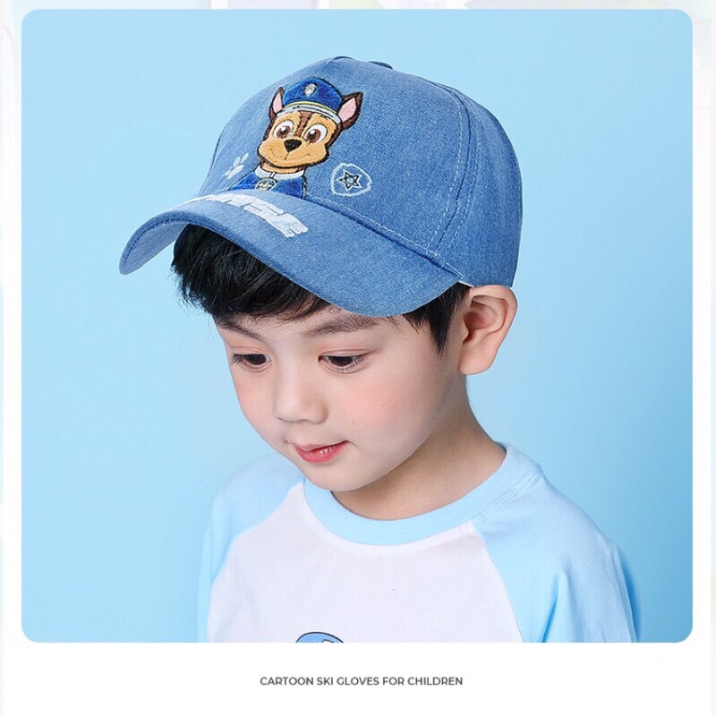 Mũ lưỡi trai chú chó cứu hộ nhiều mẫu