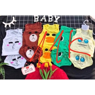 Combo 25 bộ ba lỗ đùi cho bé 