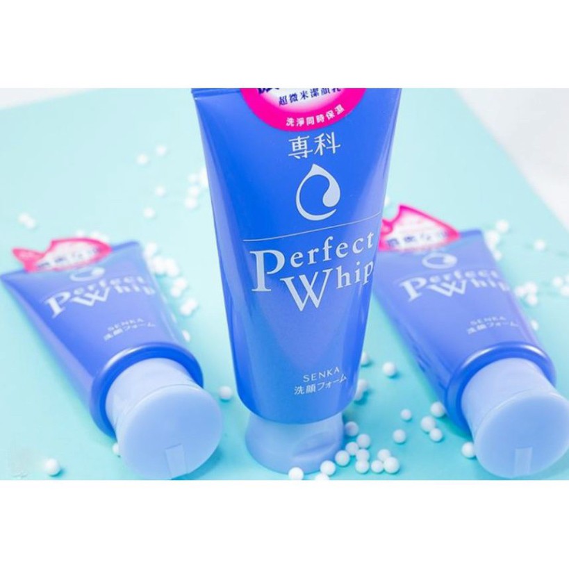 Sữa Rửa Mặt Tạo Bọt Làm Sạch Sâu Cho Da Dầu Senka Perfect Whip U 120g