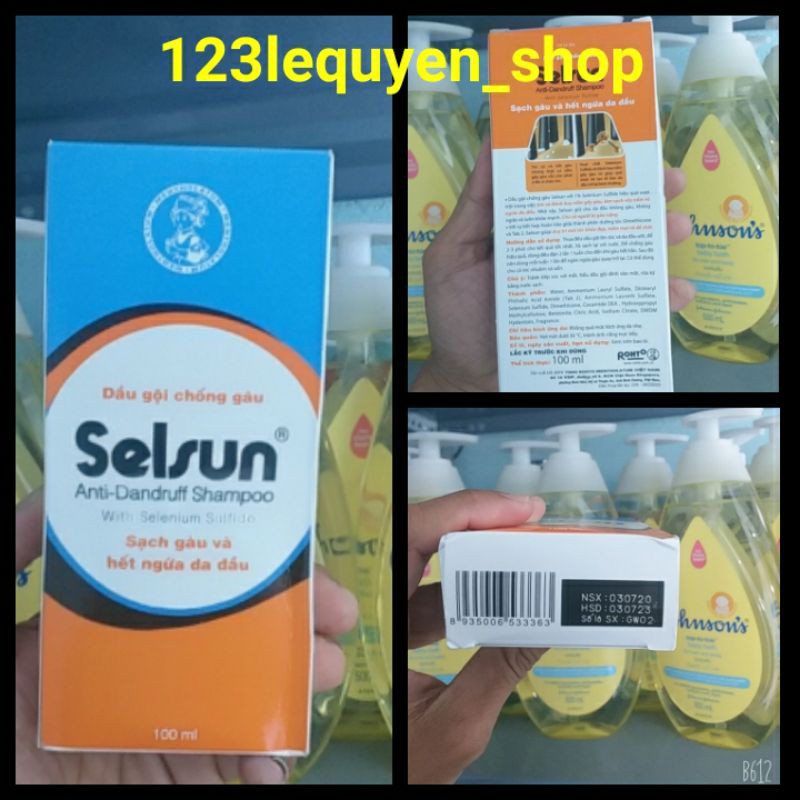 DẦU GỘI CHỐNG GÀU SELSUN 100ml