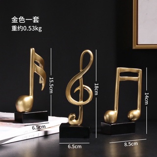Tượng hình nốt nhạc decor