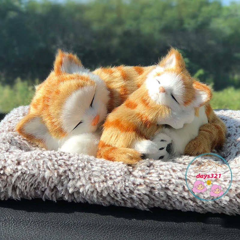 Vàng vằn mẹ con lõi than hoạt tính lọc không khí khử mùi-taplo xe hơi ô tô Thú bông Chó mèo than hoạt tính