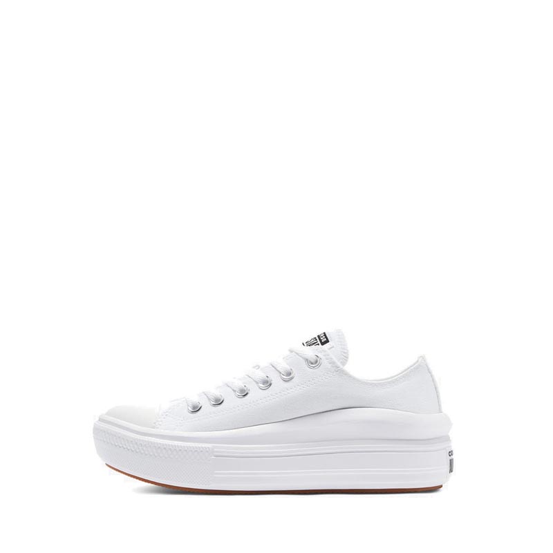 Giày Converse Chuck Taylor All Star Move Canvas Platform Women's Sneakers - White/White/White