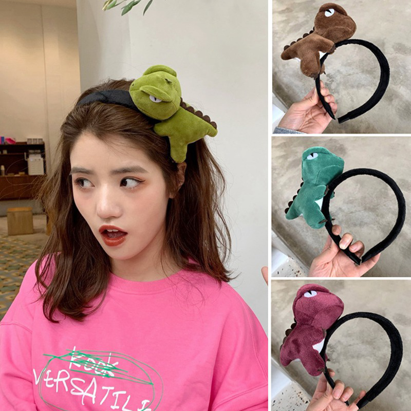 Băng Đô Hình Khủng Long Xinh Xắn Dành Cho Bé Gái