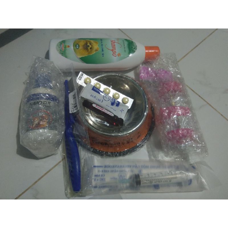 Combo Đồ Dùng Chăm Sóc Thú Cưng Chó Mèo Siêu Rẻ