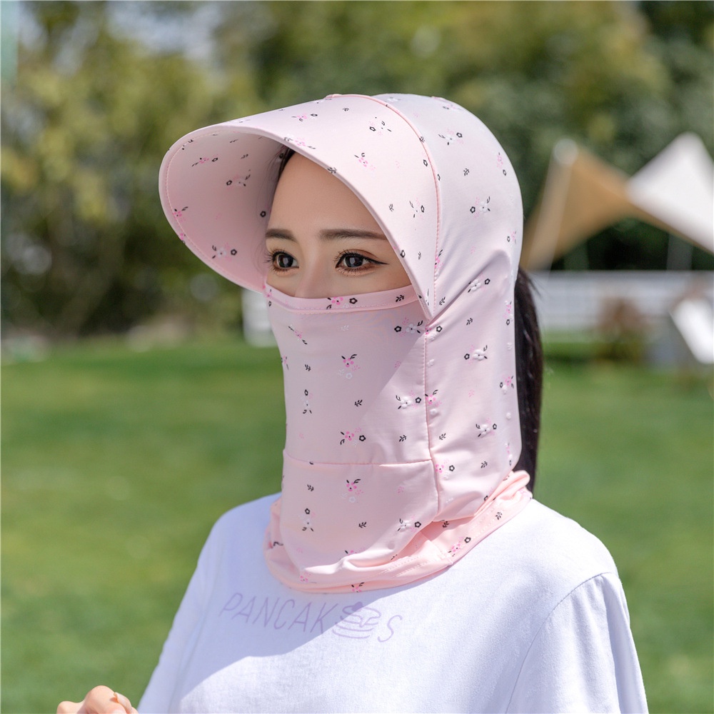 Nón Lụa Mát Chống Tia Cực Tím Cho Mặt