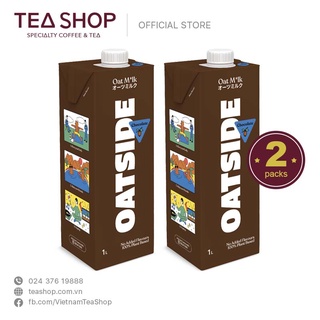 Sữa yến mạch: OATSIDE Oat Milk Chocolate (2 x 1L)
