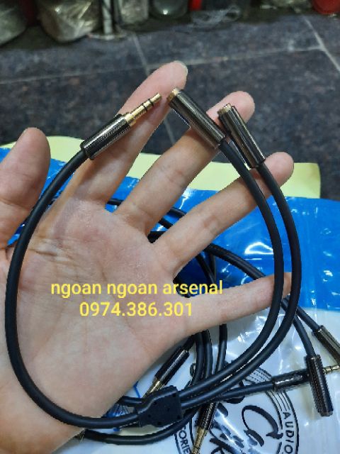 Dây tín hiệu chia phone 1 đầu 3,5 đực ra 2 đầu 3,5 âm.