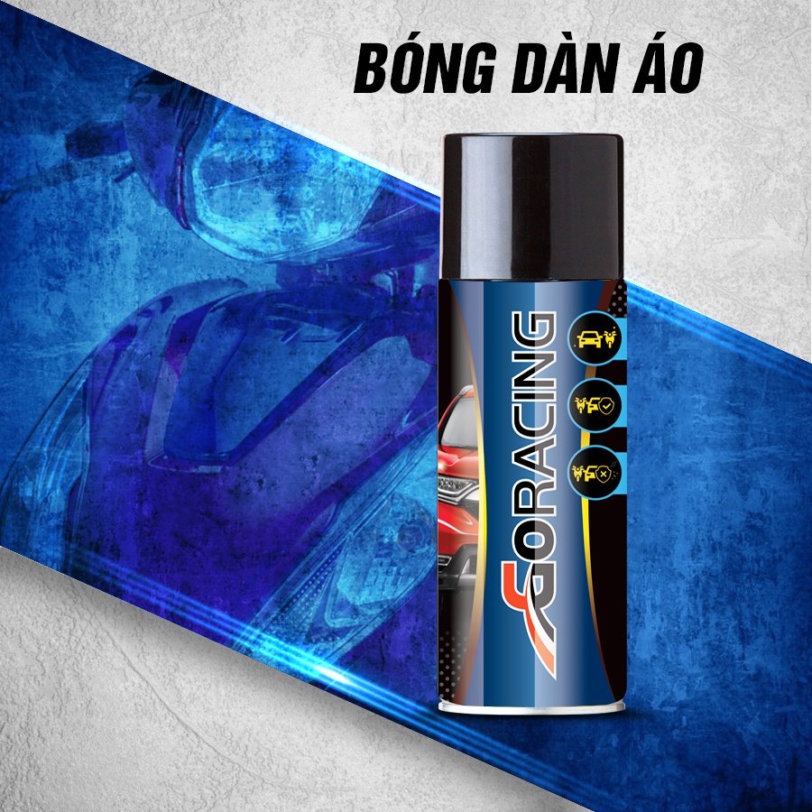 Combo Goracing: Vệ sinh sên, Bảo dưỡng sên, Chăm Sóc nhựa nhám, Dưỡng bóng dàn áo, Nước làm mát