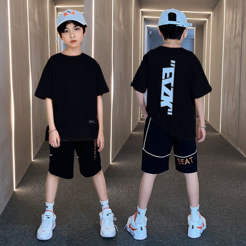 Set quần áo mùa hè dành cho bé trai 18-45kg mẫu &quot;Beat&quot;. MA43.