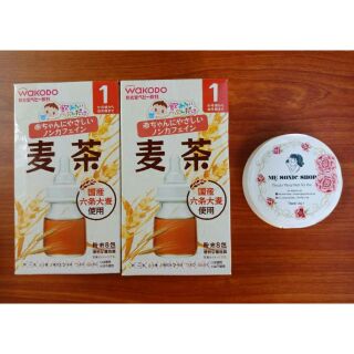 Trà lúa mạch Wakodo + Chai nhỏ bổ sung vitamin D