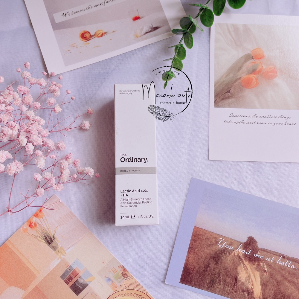 Tinh chất Lactic A.ci.d 10% + HA by The Ordinary 30ml