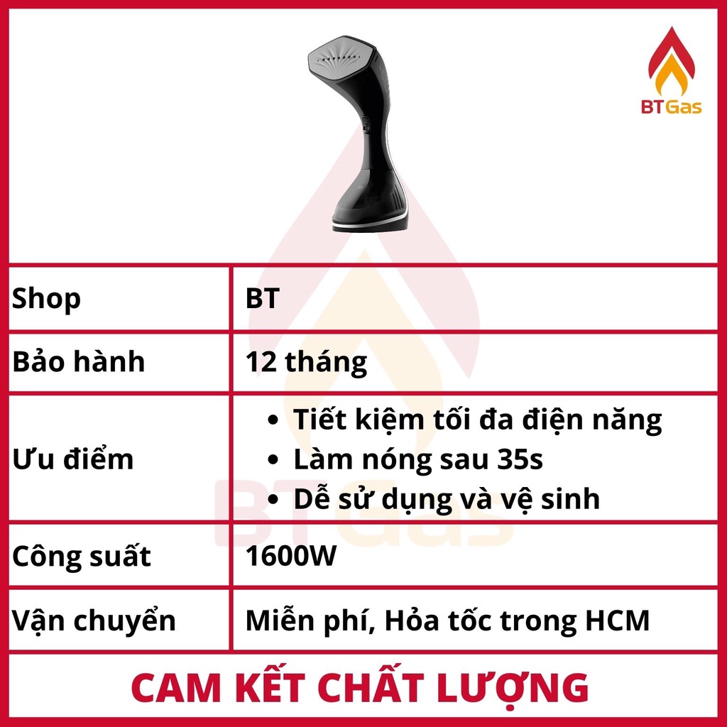 Bàn ủi hơi nước cầm tay Beko, bàn là hơi nước Beko STM4116B - Hàng chính hãng