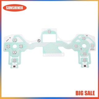 【SUN】Conductive Film Replacement Controller Button Ribbon Circuit Board For PS4