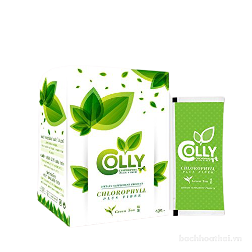 Trà xanh ġiảm câņ Colly Chlorophyll Plus Fiber Thái Lan