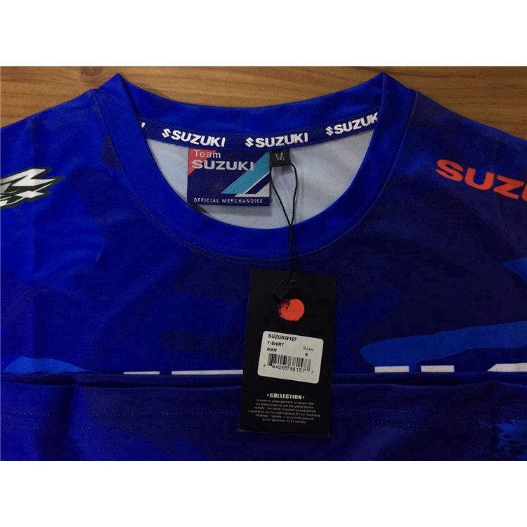 Áo thun nam ngắn tay in hình Suzuki