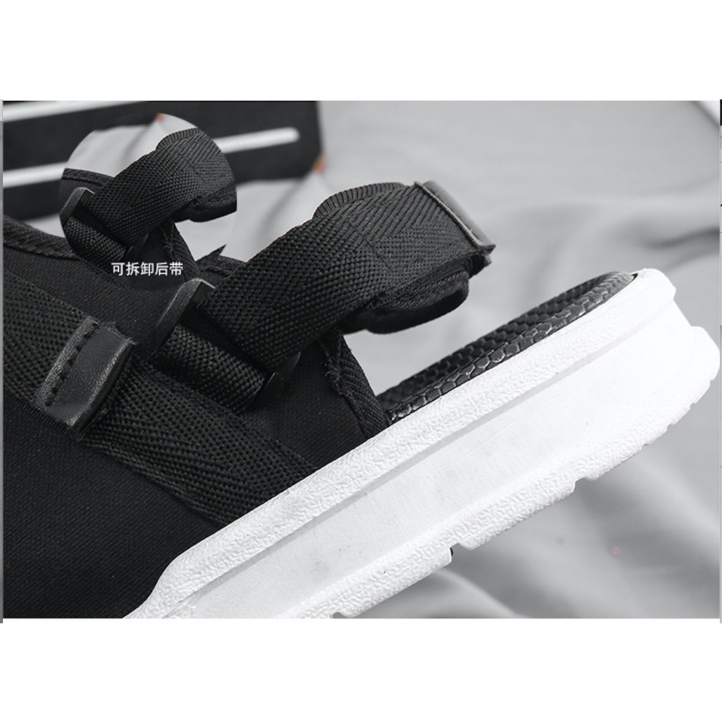 [ LÙI 1 SIZE] Dép quai hậu sandal Sport đế 3cm có 2 quai, quai sau tháo dời đi 2 kiểu cho Học Sinh, Sinh Viên Nam Nữ