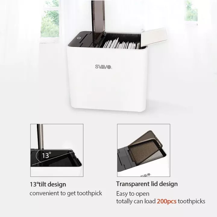 Hộp Đựng Tăm Cảm Ứng Tự Động Thông Minh SVAVO