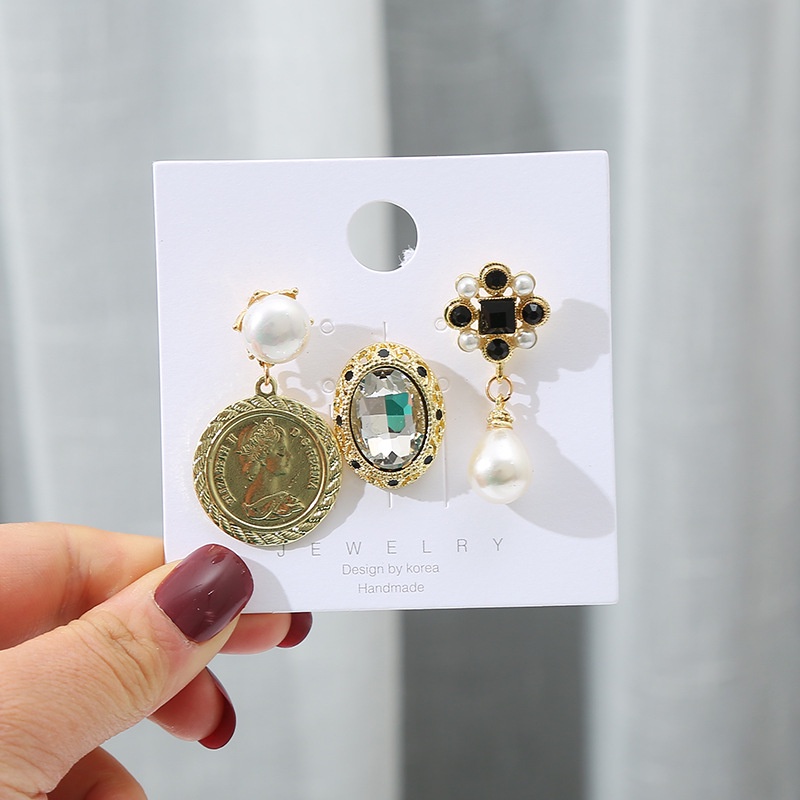 Ghim Cài Áo Hình Nơ Đính Đá Pha Lê Phong Cách Vintage Thanh Lịch Dành Cho Nữ