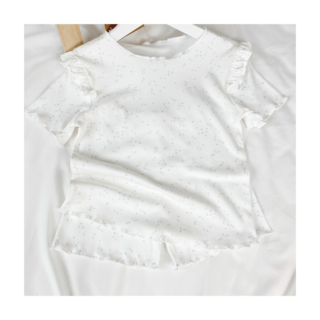 Bộ Monybear nhún bèo vai rất đẹp(phom to)