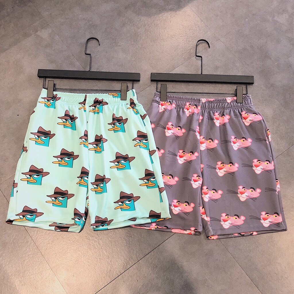 QUẦN SHORT THUN HÌNH THÚ NHIỀU MÀU SV PLUS - 57 UNISEX NAM NỮ | BigBuy360 - bigbuy360.vn