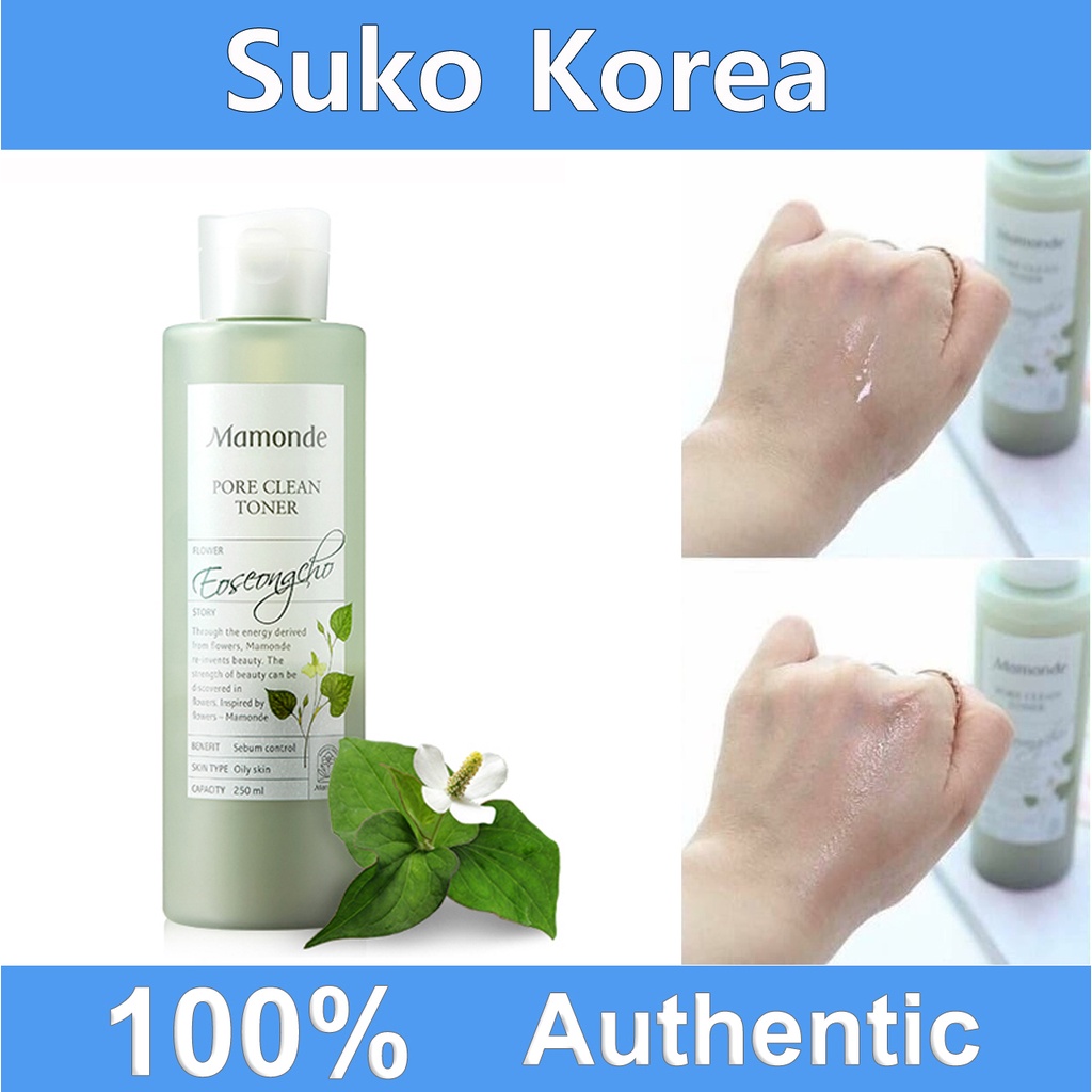 Nước hoa hồng diếp cá mamonde, Toner rau diếp cá Mamonde Pore Clean Eoseongcho chính hãng 250ml | BigBuy360 - bigbuy360.vn