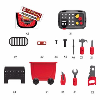 Bộ xe đẩy Bowa dụng cụ sửa chữa 8014